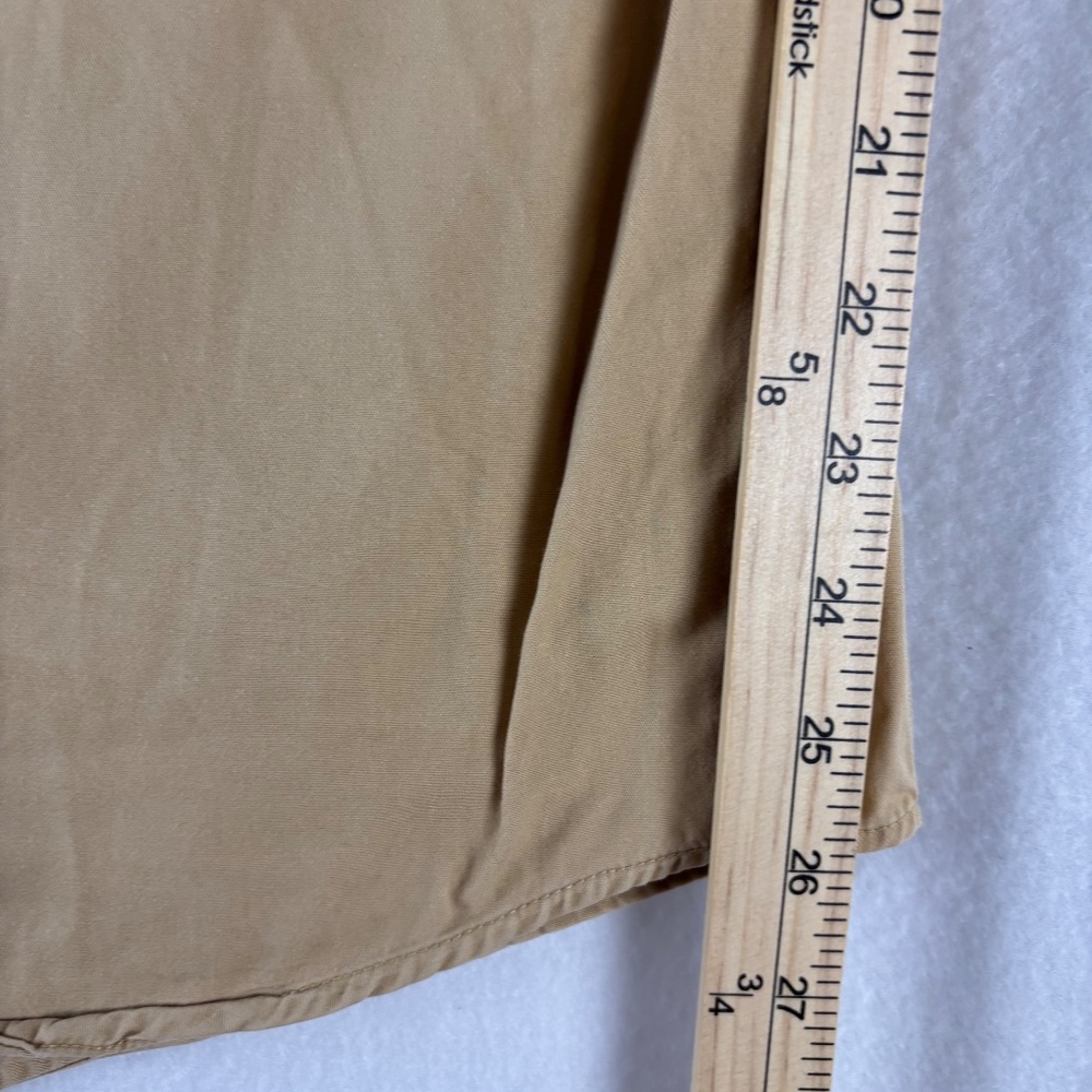 Carhartt, 100% Cotton, Button Down Shirt, Short‎ Sleeve, Men's Size M, Rugged - Picture 9 of 10